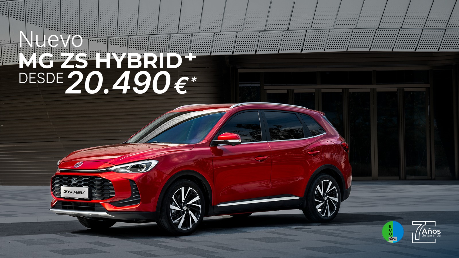 MG ZS Hybrid+ desde 20.490€ — Oferta limitada fin de stock